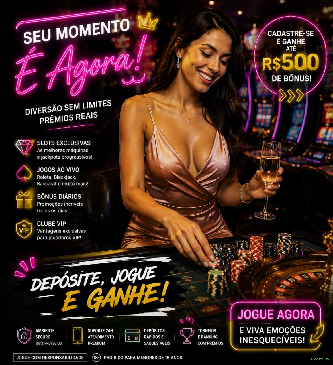 Roleta Ao Vivo Okokrun